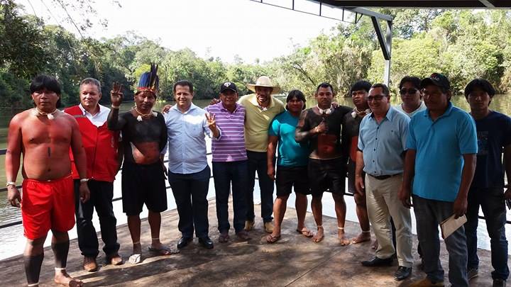 Índios Xavantes da aldeia três estrelas realizaram a 3º edição de luta Wa´i