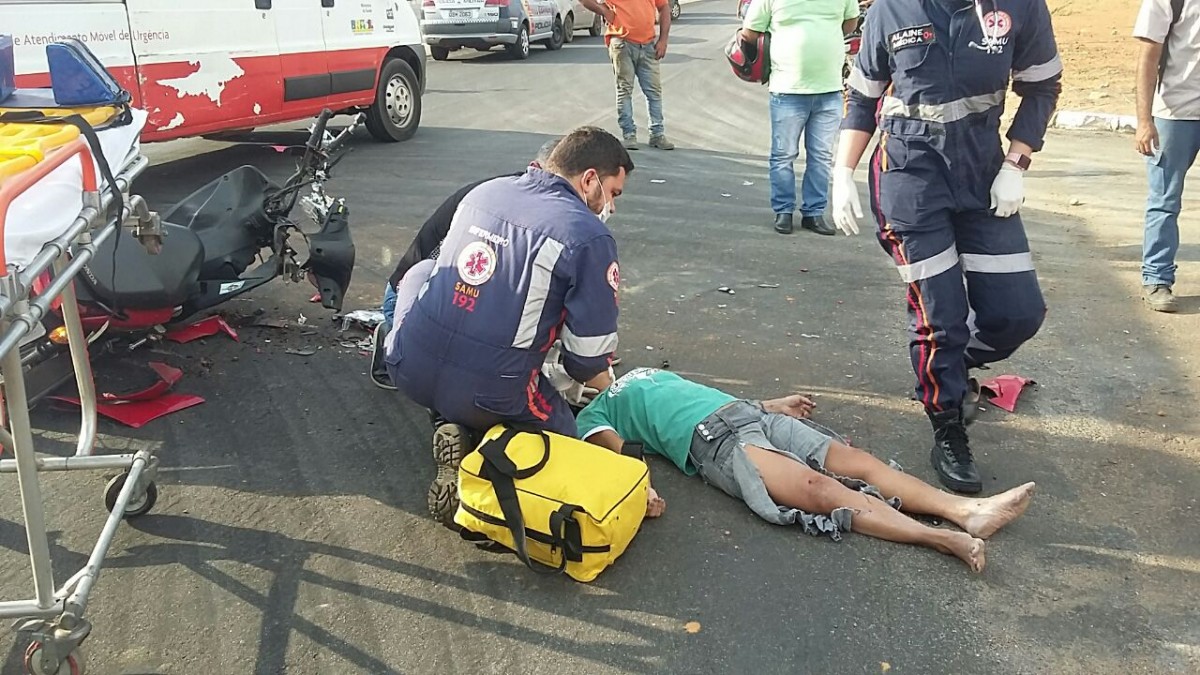 Mulher morre vítima de acidente na Avenida dos Lagos em Primavera do Leste