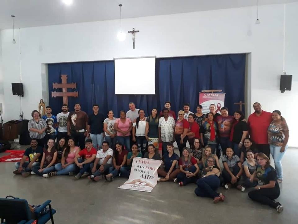 Pastoral da AIDS realiza ações durante 38º Festa do Padroeiro São Cristovão