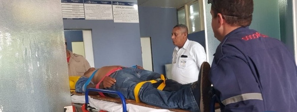 Dono de borracharia é suspeito de espancar homem com barra de ferro