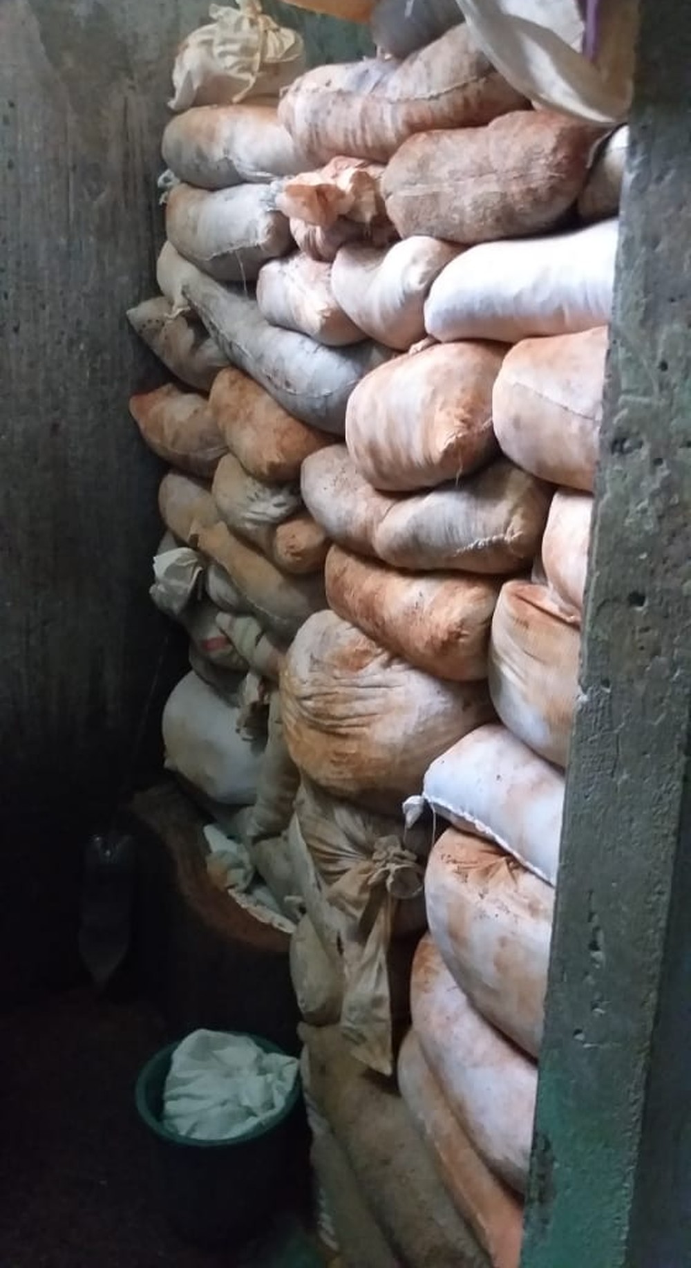 Detentos cavam túnel em presídio de MT e estocam terra em sacos dentro de cela