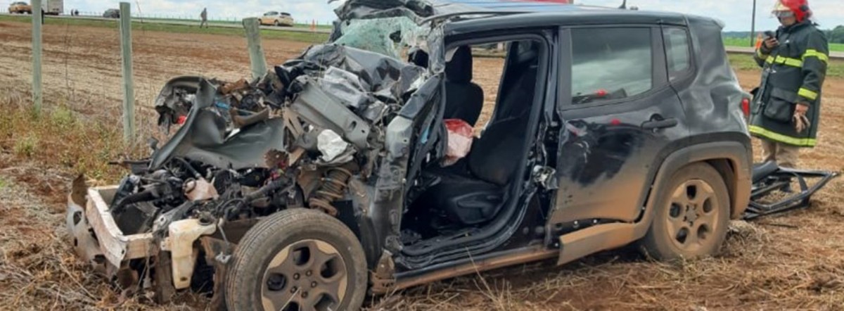 Jovem morre em grave acidente na BR-070