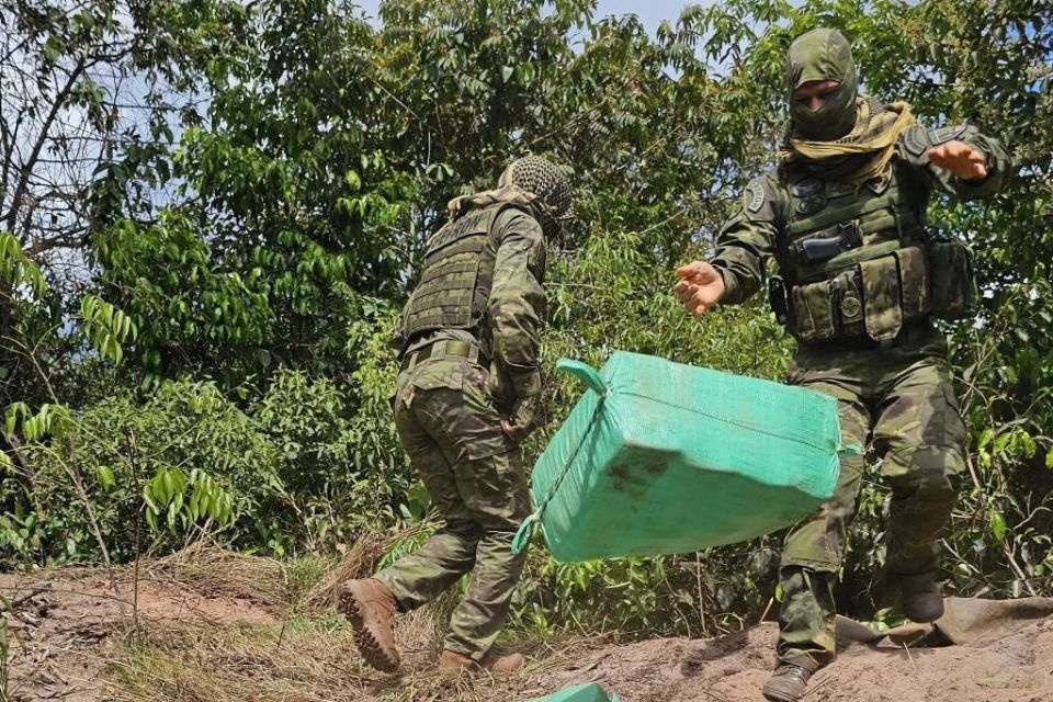 Gefron apreendeu mais de 13,8 toneladas de drogas na fronteira de MT em 2023