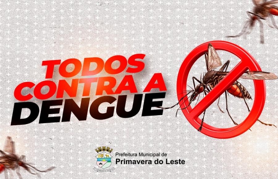 Com período chuvoso próximo, Vigilância Ambiental reforça as ações de combate ao aedes aegypti em Primavera do Leste