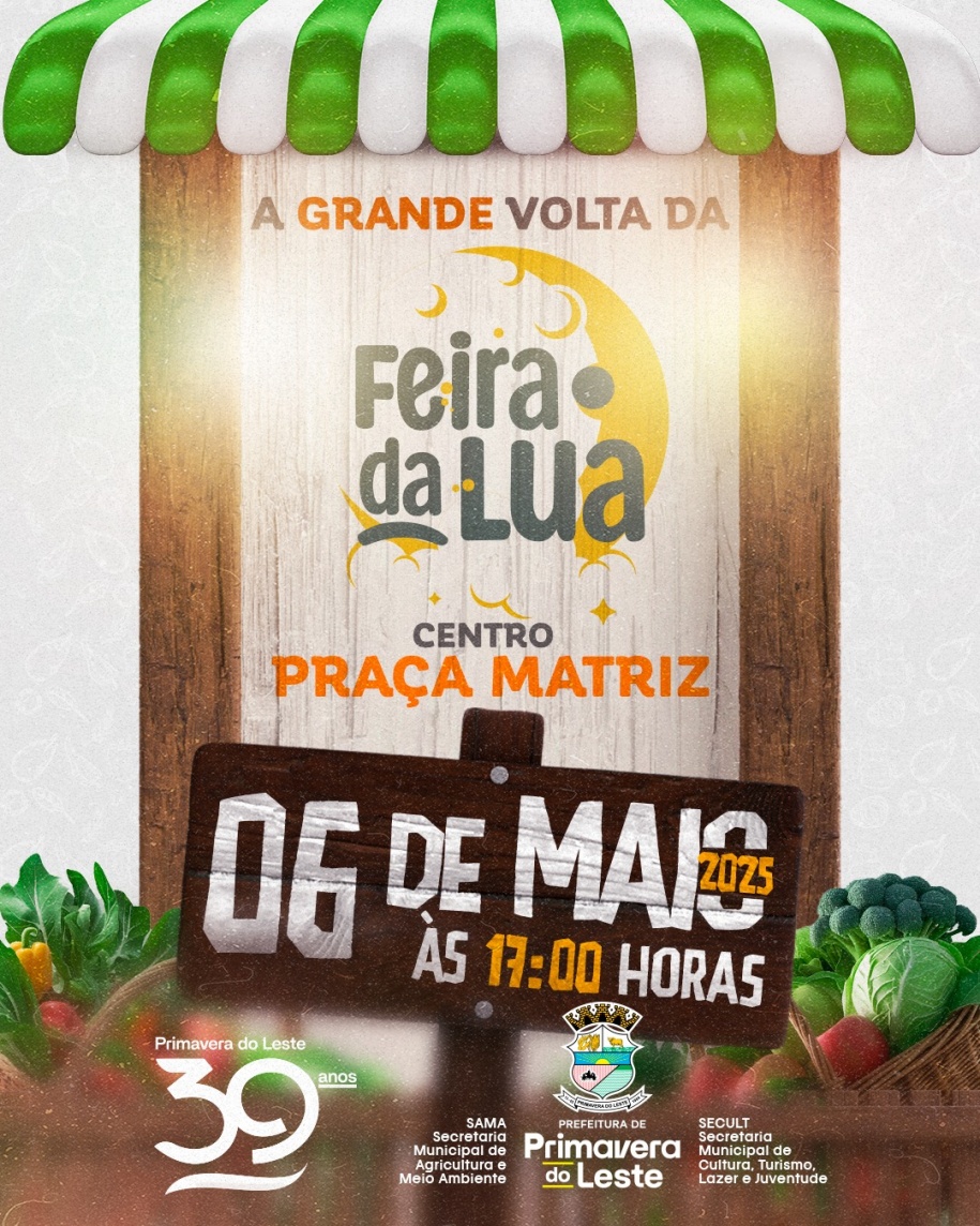 Volta da Feira da Lua: Feira da Lua retorna com nova estrutura e reforça compromisso com a agricultura familiar