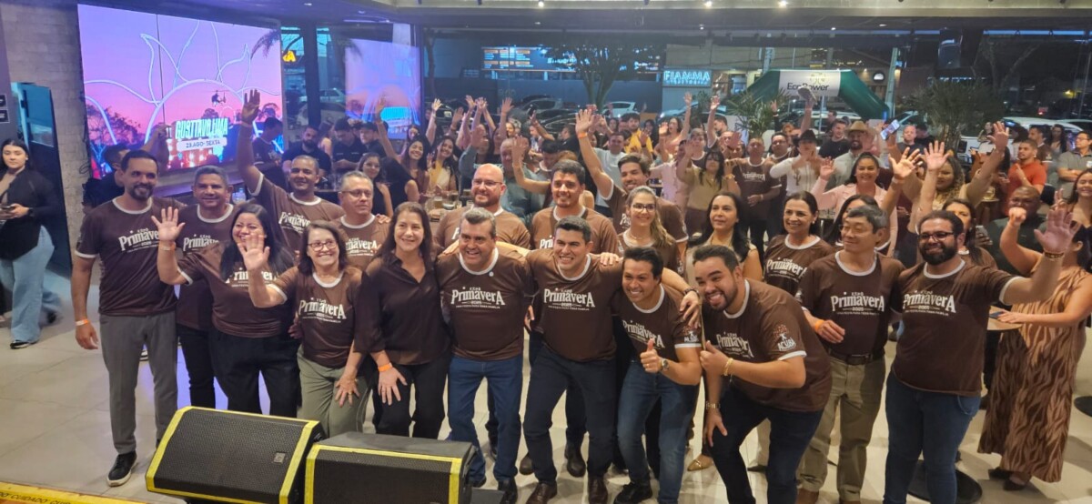Vai Rolar a festa: Prefeito e vice participam de lançamento da Expo Primavera