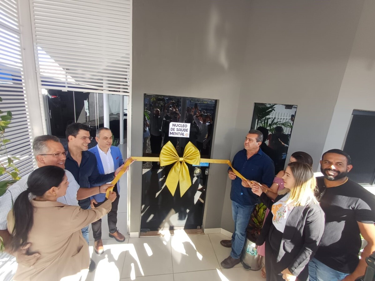 Sede do Núcleo de Saúde Mental do município é reinaugurada em novo espaço, mais amplo e acolhedor