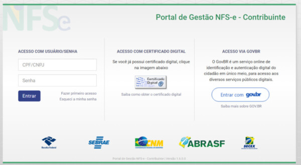 Prefeitura orienta contribuintes sobre mudança no sistema de emissão de Nota Fiscal de Serviços Eletrônica