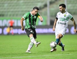 Cuiabá perde para o já rebaixado América e se complica na briga por vaga na Série A do Campeonato Brasileiro